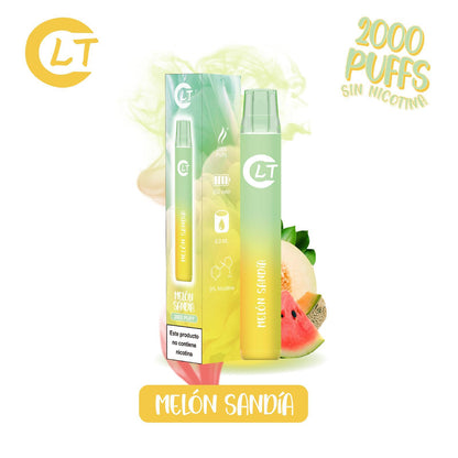 Vaper LT sin Nicotina Desechable Varios Sabores